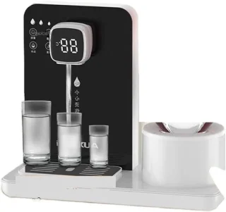 Warm water dispenser zwart