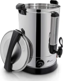 Warme dranken automaat - heetwaterdispenser - 20 liter - roestvrij staal