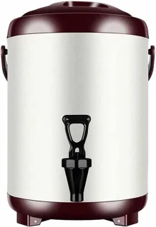 Warme dranken dispenser - 12 liter - zilver