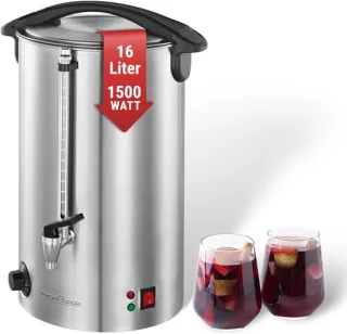 Warme dranken- en glühweindispenser