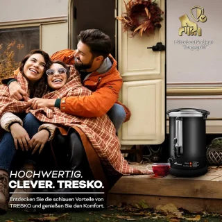 Warme drankendispenser 30 L RVS