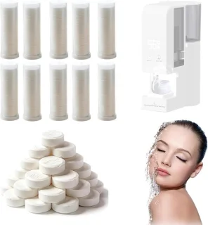 Warme handdoekdispenser wit