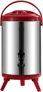 Warmwaterdispenser 10 liter rood