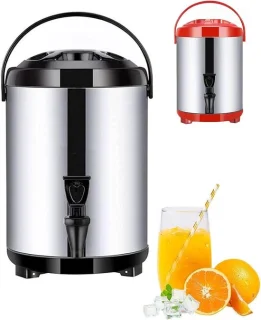 Warmwaterdispenser 10 liter zwart
