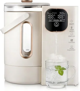 Warmwaterdispenser 3 liter beige