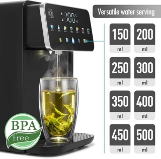 Warmwaterdispenser 3,2L zwart