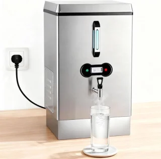 Warmwaterdispenser 40l zilver