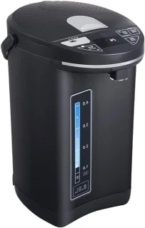 Warmwaterdispenser 5 liter zwart