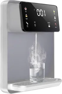 Warmwaterdispenser aanrecht wit