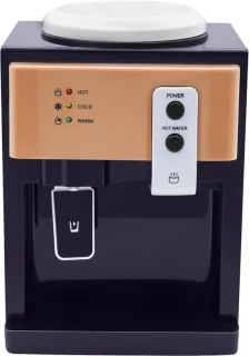Warmwaterdispenser drankfontein 5 liter zwart