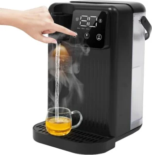 Warmwaterdispenser heetwaterkraan zwart