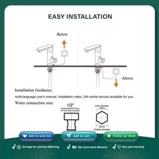 Warmwaterdispenser mat zwart