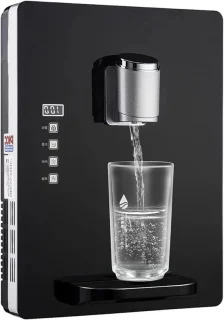 Warmwaterdispenser muurdispenser zwart
