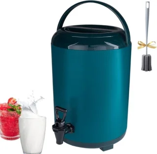 Warmwaterdispenser thermoskan 10 liter groen