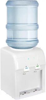 Warmwaterdispenser voor 12L- en 19L-flessen - wit