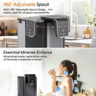 Warmwaterdispenser Waterfilterapparaat