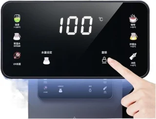 Warmwaterdispenser wit