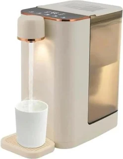 Warmwaterdispenser zwart