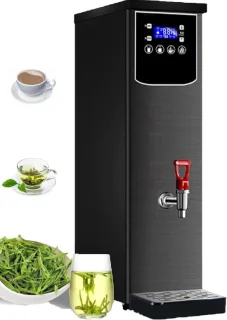 Warmwaterdispenser zwart