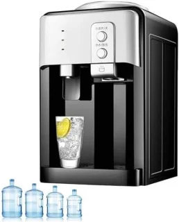 Water dispenser drankkoeler warmer zwart