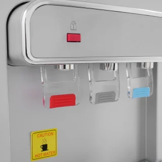 Waterdispenser Bodemlader Zilver