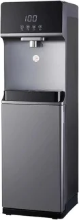 De Waterdispenser Bodemvulling 31x33x102 cm Grijs in één oogopslag