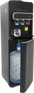 Waterdispenser bottom loading zwart