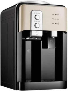 Waterdispenser bureau wit goud