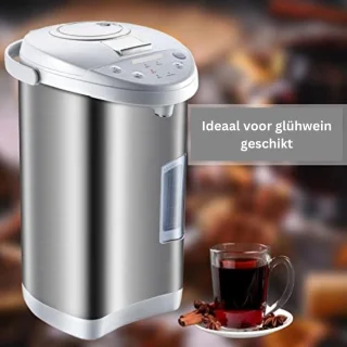 waterdispenser heet water zilver