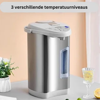 waterdispenser heet water zilver