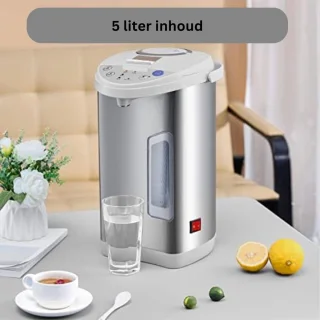 waterdispenser heet water zilver