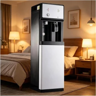 Waterdispenser heetwaterkraan zilver