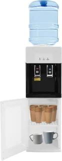 Waterdispenser koud warm 94 cm wit