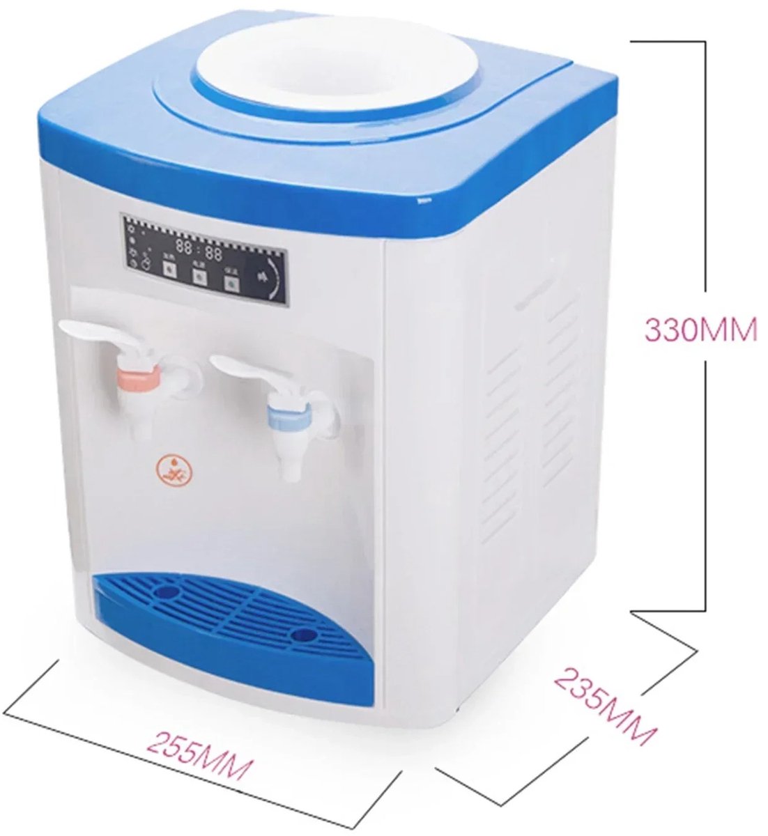 Waterdispenser Koud Water Wit-Blauw