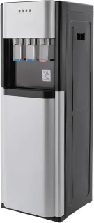 Waterdispenser met drie temperaturen - zilver/zwart