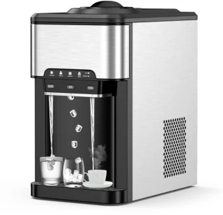 Waterdispenser met ijsmaker