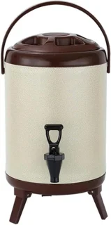 Waterdispenser met kraan en warmwaterkoker, 12 liter, wit