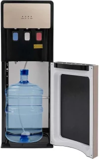 Waterdispenser onderlaag warme koude waterkoeler goud