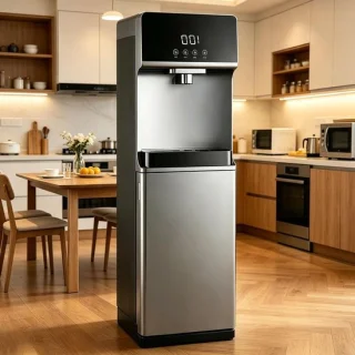 Waterdispenser onderlader - grijs