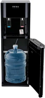 Waterdispenser onderlader zwart