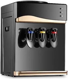 Waterdispenser roestvrij staal drankkoeler bureau zilver