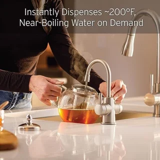 Waterdispenser Satijn Nikkel