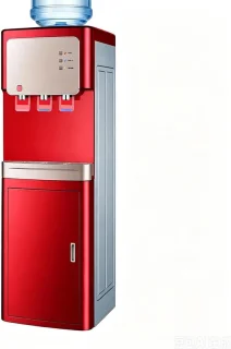 Waterdispenser vloermodel rood goud