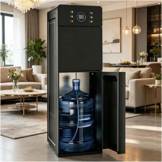 Waterdispenser vloerstaand model zwart
