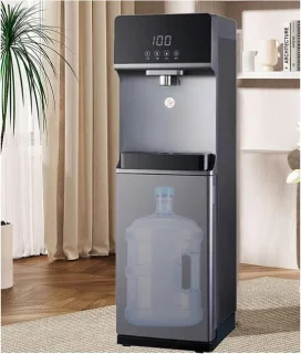 Waterdispenser vloerstaand zwart