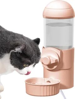 Waterdispenser voor huisdieren 500 ml - Roze