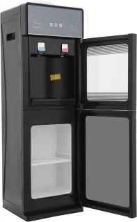 Waterdispenser vrijstaand 19 liter grijs zwart
