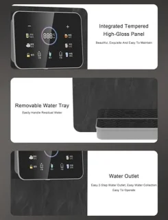 Waterdispenser wandmontage