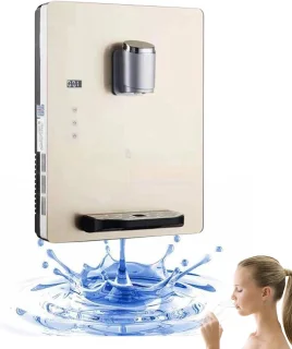 Waterdispenser wandmontage wit