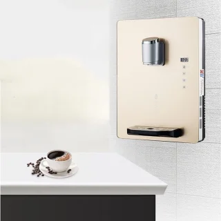 Waterdispenser wandmontage wit